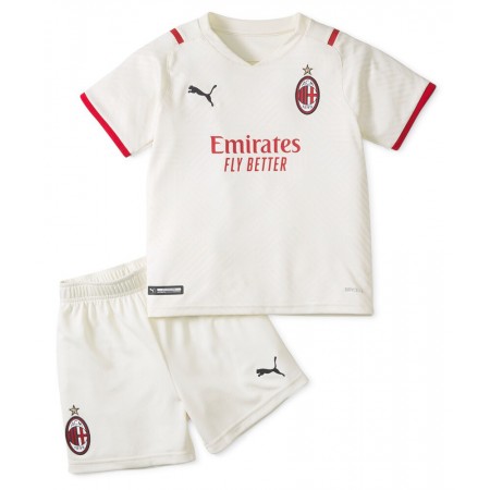 Billiga Fotbollströjor AC Milan Barn Borta tröja 2021/22 Kortärmad 